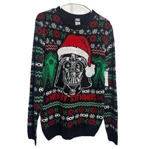 Star Wars Merry Sithmas Ugly Christmas Sweater Small S (34–36)